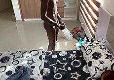 i caught my boyfriend cheating with his friend while they fuck my pussy