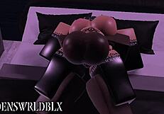 Kitty's Slutty Pussy Stretched by Big Black Cock. Can She Handle It?