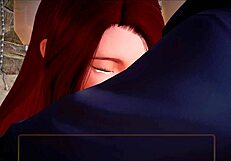 My New Family Plays Game with Big Tits