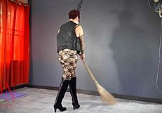 Regina Noir As Velma Dinkley Parodies Witch Roleplay In Old House