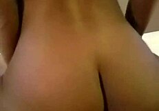 Ann rides the big black cock passionately in this ebony scene