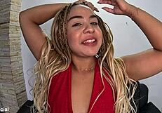 A Primeira DP da Novinha com Anal Intenso e Creampie - Nands Ninfetinha