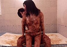 i'm emu yumi, shaking my hips with chocolate on me, having multiple orgasms... so intense!