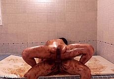 i'm emu yumi, shaking my hips with chocolate on me, having multiple orgasms... so intense!