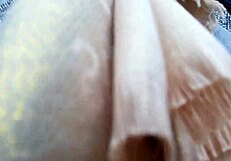 I whisper, 'look at my tits' in the public garden, then pee in my tight pants