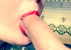 More spit or keep sucking that cock!