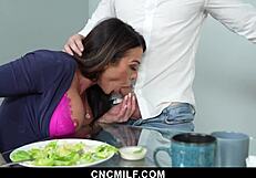 Raw Freeusing My Stepmom Nina Dolci and Stepsister Jazmin Luv in Wild 3some