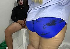 Curvy Latina MILF shares lunch with stepson