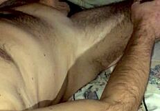 Unbelievable! Nighttime Cock Jerking Turns Into Wild Cum Swapping With Mature Babe!