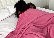 Curvy Brazilian brunette Raissa flaunts her big ass naked body.