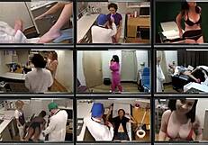 jackies banes’ gyno exam caught on hidden cam by nurse lilith rose