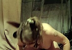 European Slave Humiliated And Degraded In BDSM Session