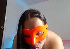 Bar Waitress Masturbates for Friend