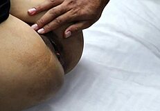 virgin girl's tight pussy fucked by doctor for the first time in interracial bent over orgasm