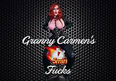 Granny Carmen Fucked Hard In Two Positions