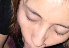 My wife says, 'let me suck you off' in our intimate bedroom session