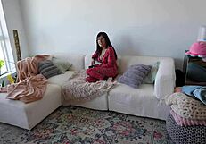 Hot Goth Babe Sucks Cock and Gets Fucked Raw in Doggystyle