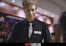 cheating wife fucks stranger in toilet with cowgirl riding and creampie 😏