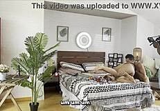 Watch us shoot with 19yo french girl backstage