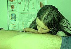 I can't believe the nurse ripped my clothes during foreplay with dirty talk!