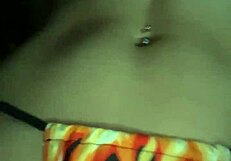 Latina college girl squirts naked on public beach.