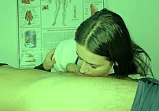 Brazilian nurse treats patient with priapismo using deepthroat and rough sex in hospital