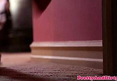 Gorgeous Babe Seduces Her Stepdaddy In Bedroom