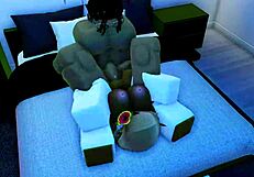 Viper and Candy Bang Hard in New House