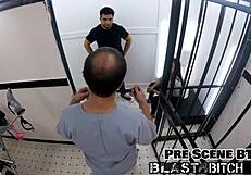 Can Mia's pussy handle the blast while brother watches POV?