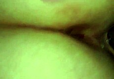 i'm fucking my side bitch with a dildo in her ass