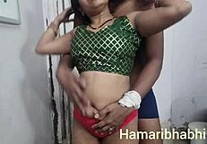 Full Indian XXX Viral MMS of Wife's Quickie. Indian Neighbor Boy Fucks Her Doggystyle in Close-Up Cowgirl Action with Cumshot.