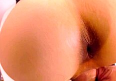 Wow, look at my slutty Japanese stepdaughter riding hard uncensored! How does she take it?