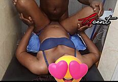 Why is she screaming in the bathroom as he rips her clothes and fucks her roughly?