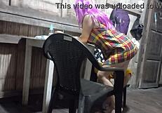 Latina stepmom hints at stepson, leading to surprising excitement.