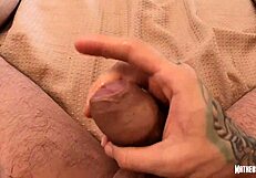 Two sluts lick balls before deepthroat