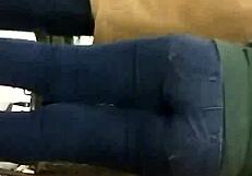 Candid Hidden Teen Booty In Jeans