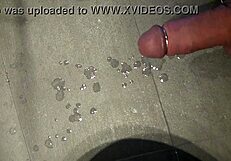 Bathroom Compilation: Three Cumshots On Monster Cock In Half An Hour