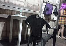 Latina stepmom hints at stepson, leading to surprising excitement.