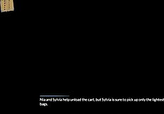 Intense harem game in the hotel.