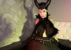 maleficent monika fox fucked her ass hard with a staff