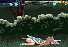 fairyfighting tiki and tiki lick pussies to orgasm in game