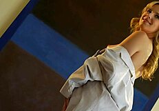 jillian janson rubs clit and masturbates