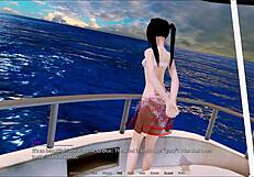 Intense harem game in the hotel.