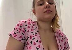 Extreme masturbating in the locker room!