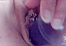 i'm pleasuring myself in the bathtub with toys, and the best is yet to come