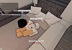 Getting Fucked and Filled by Horny Man in Roblox Condo