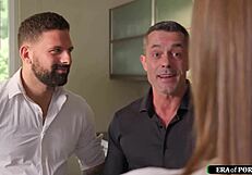 Big Tits Hungarian Milf Angelica Heart Gets DPed by Neighbors in Intense Anal and Blowjob Scene.