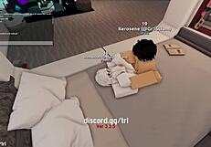 Getting Fucked and Filled by Horny Man in Roblox Condo