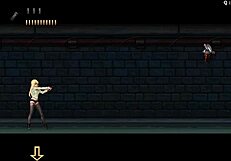 Blonde in group game, part 1 of 3.