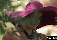 i enjoy licking stunning lesbian in garden